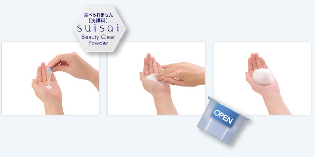 How To Use Suisai Beauty Clear Powder