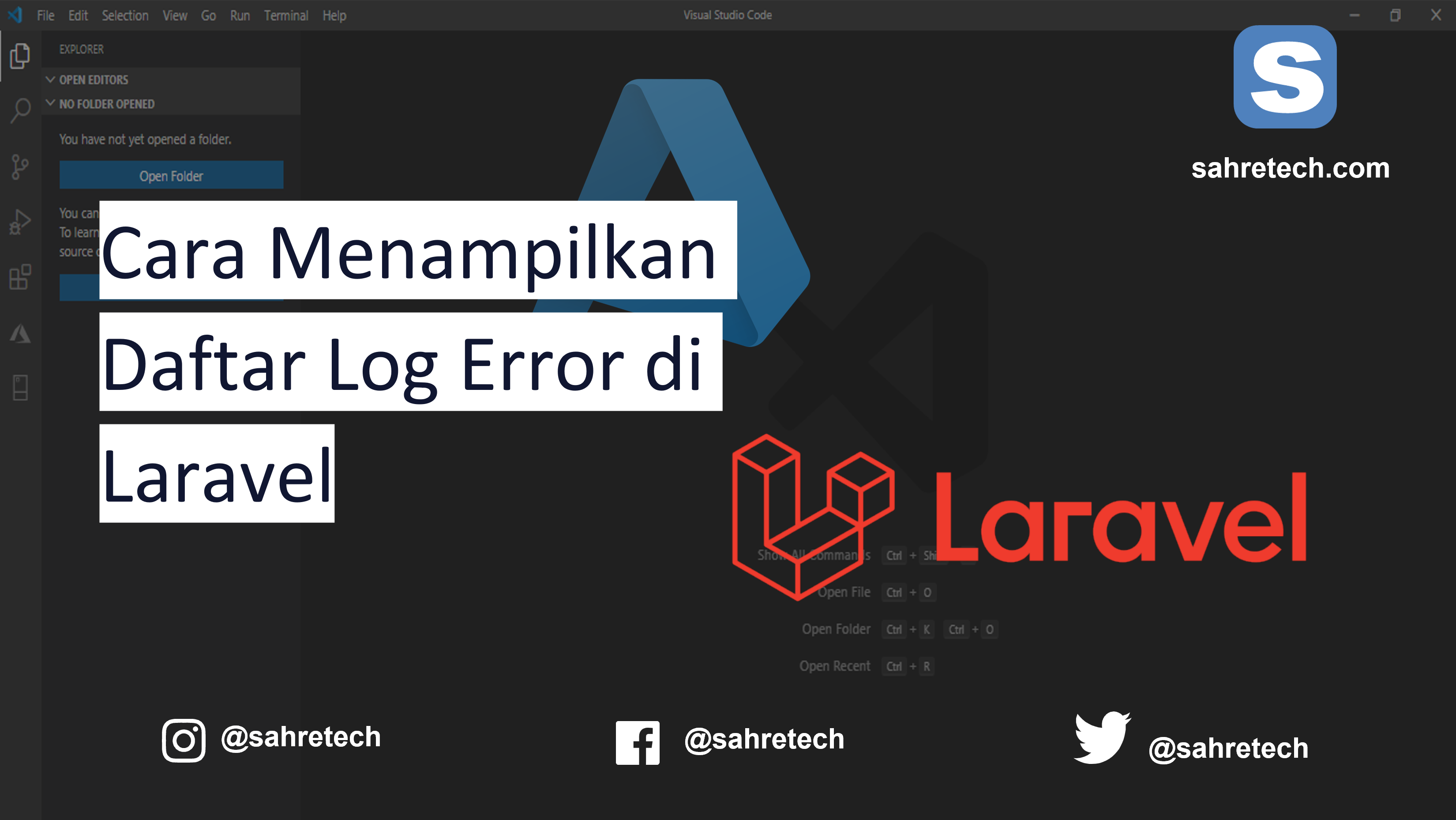 Cara Menampilkan Daftar Log Error di Laravel