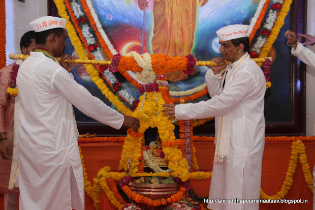 Garhane enjoyed by shraddhavan's on Aniruddha Pournima Utsav at Shree Harigurugram, Bandra