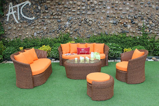 Poly Rattan Furniture Sofa set