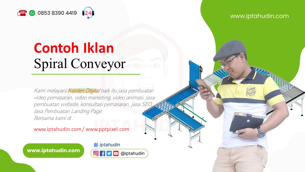 Jasa Video Iklan	Spiral Conveyor