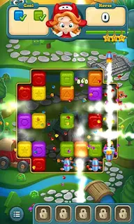 Screenshots of the Toy blast for Android tablet, phone.