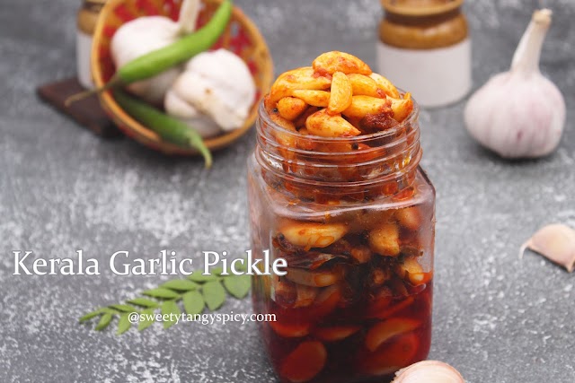 Veluthulli Achar Recipe | Lahsun Ka Achar Recipe |  Indian Style Garlic Pickle 