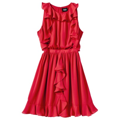 Prabal Gurung for Target red ruffle dress