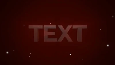 intro -7- Free 3D TEXT After Effects & Cinema 4D Template