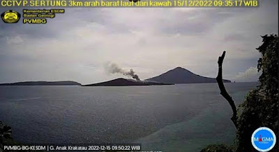 Status Gunung Anak Krakatau Siaga Level Tiga setelah 8 kali Erupsi