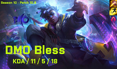 DMO Bless Ekko JG vs Trundle - KR 10.8