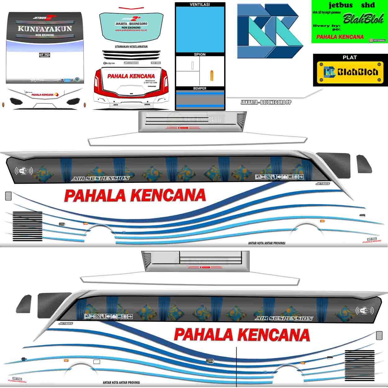 livery bus pahala kencana