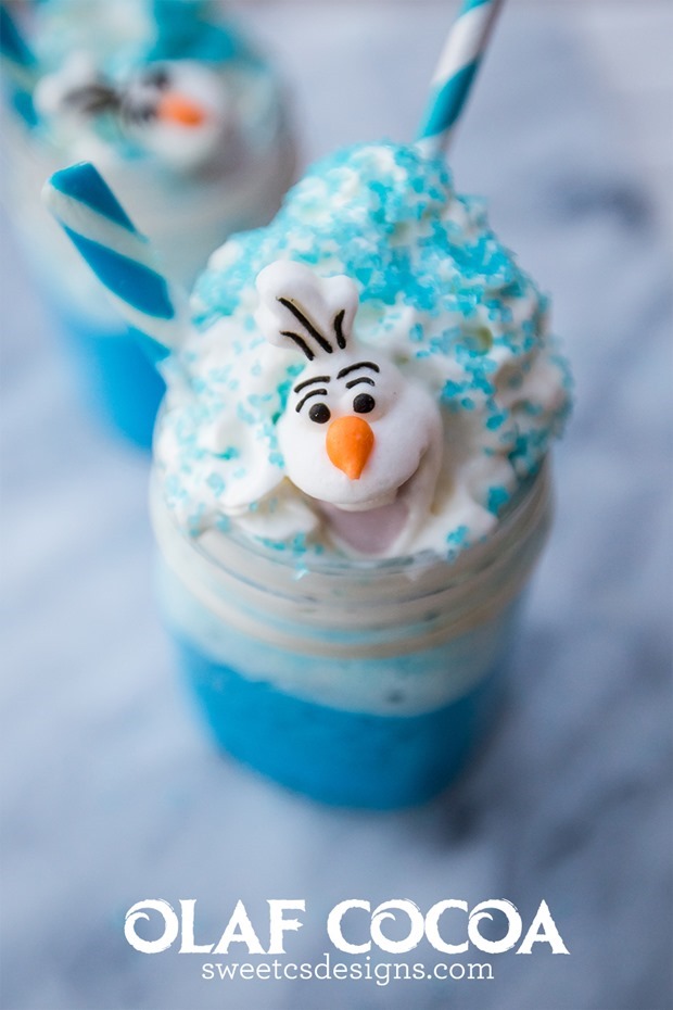 I-love-this-blue-tinted-white-chocolate-cocoa-complete-with-Olaf-candies-