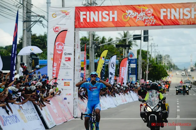 Stage 5 of Ronda Pilipinas 2022, held again in Lucena City