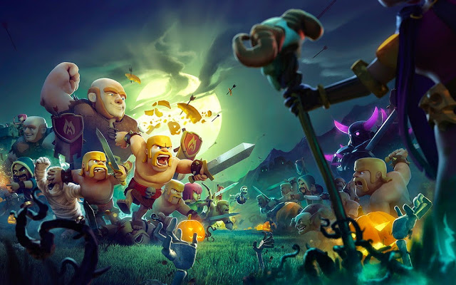 HD WALLPAPER GAME COC (CLASH OF CLAN) TEBAIK | dibingkai.com