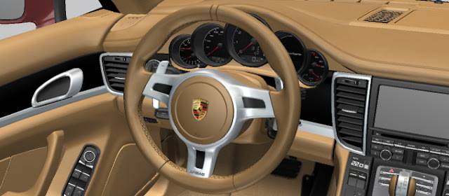 Porsche Panamera Steering Wheel