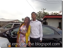 Uche Emordi and Chiamaka