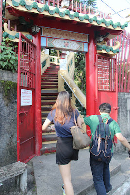 Stairs to Philippine Taoist Temple in Cebu