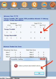 Cara Back-up Emis di Aplikasi Dekstop Emis