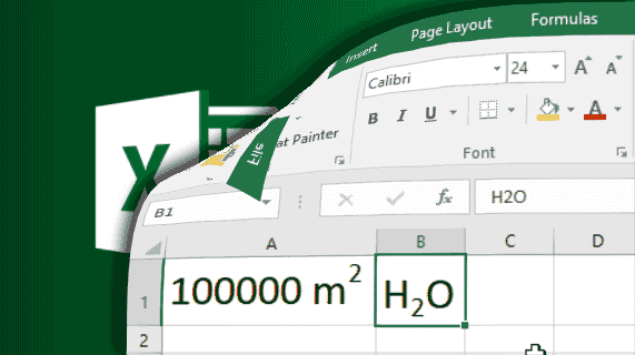 membuat-superscript-subscript-excel-2016