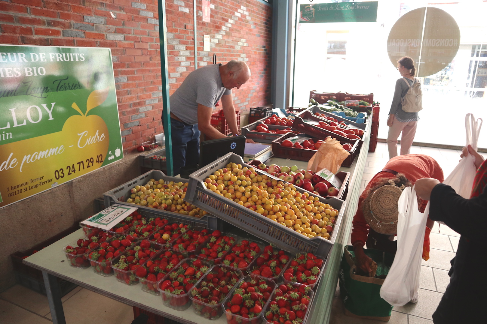 Saturday Market in France