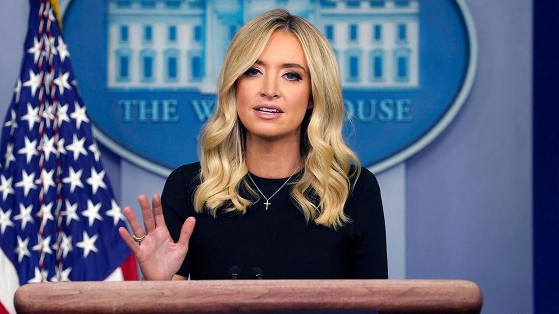 White House press secretary Kayleigh McEnany