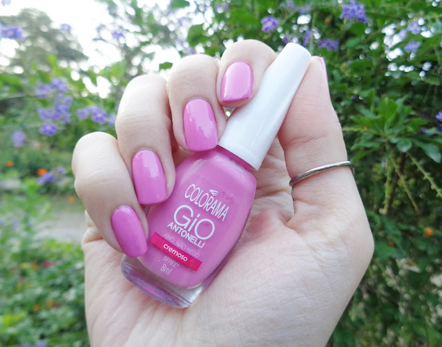 ESMALTE "AMO, NÃO NEGO" GIO ANTONELLI COLORAMA