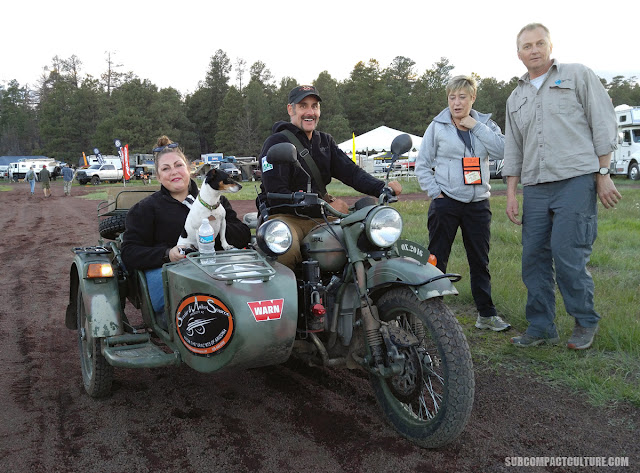 2WD Ural with Astrid and Anthony Sicola