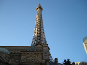 Several nights we went to the strip to see the new casinos and their . (paris eiffel tower)