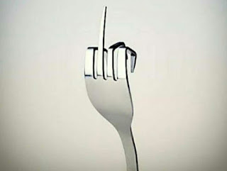 FORK MIDDLE FINGER