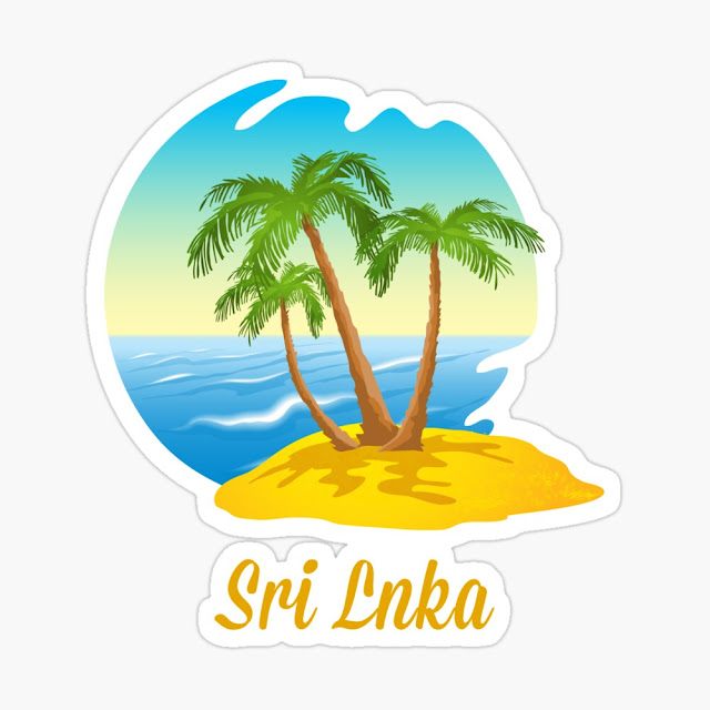 Sri Lanka - Beach - Graphic Sticker