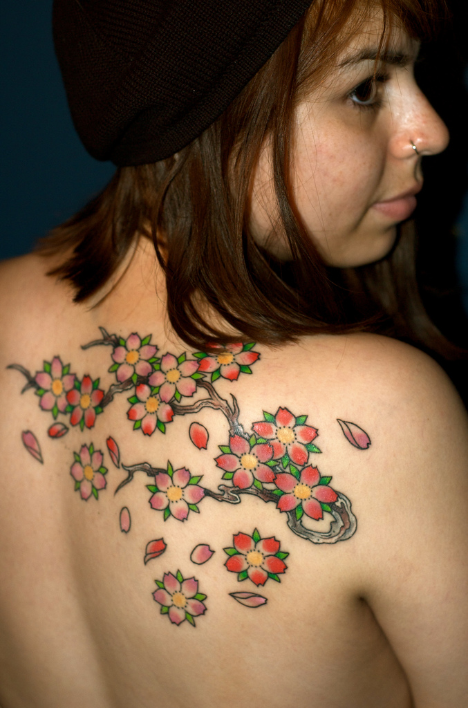The Sexy Cherry Blossom Tree Tattoos for Women cherry blossom tattoo
