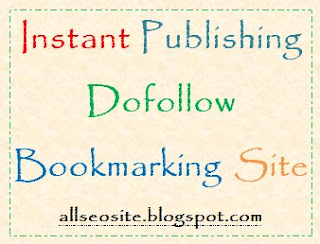Instant Publishing Dofollow Social Bookmarking Site 