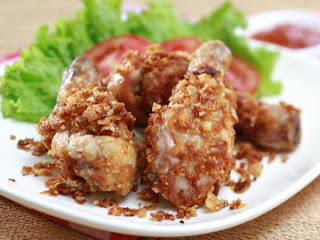 Resep Ayam Goreng Taburan Jagung