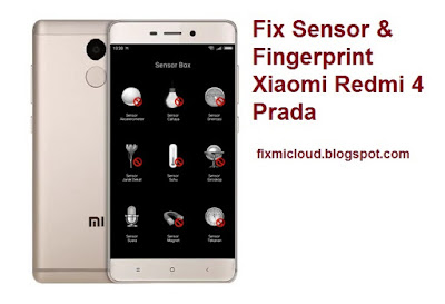 Sensor Redmi 4 Prada