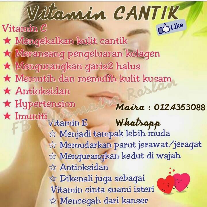 Cantik dari dalam dengan Vitamin C Shaklee  CeLoteh MJ