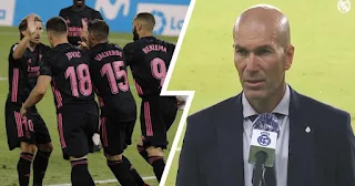 Zinedine Zidane defend Real Madrid over Var critics after Real Betis win