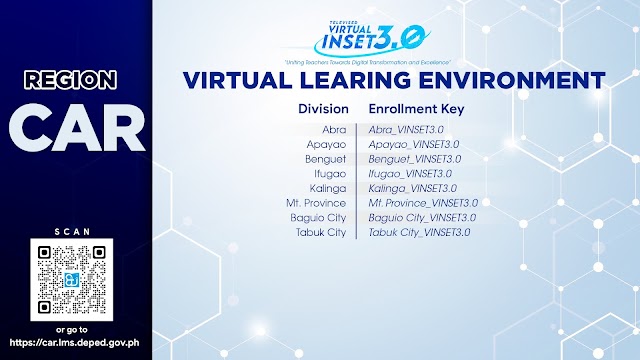 Enrollment keys for VINSET 3.0