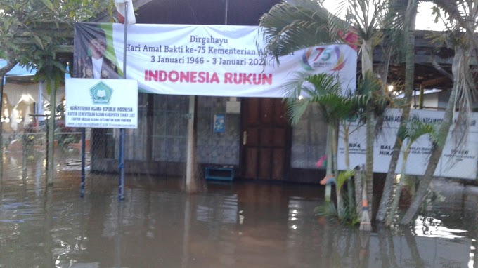 Peduli Masyarakat Terdampak Banjir, Kemenag Tala Salurkan Bantuan