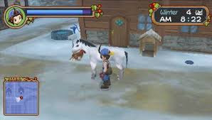 Game PSP ISO Harvest Moon - Hero of Leaf Valley (USA) 