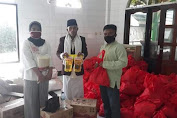 Dampak Covid-19, Pemprov Sulut Salurkan Bantuan Pada Jama'ah Masjid Al 'ikhsan Desa Klabat