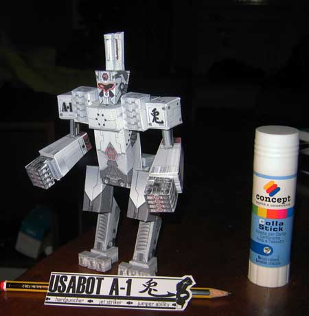 Usabot Papercraft