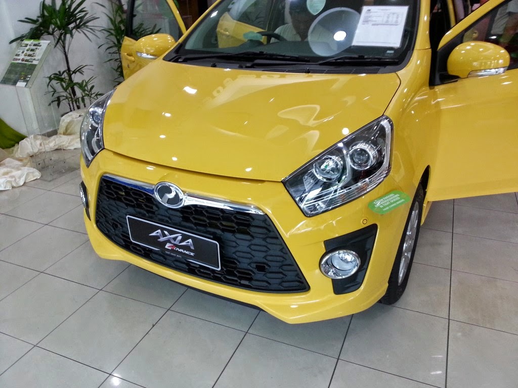 ASIAN AUTO DIGEST: The New 2014 Perodua Axia Interior 