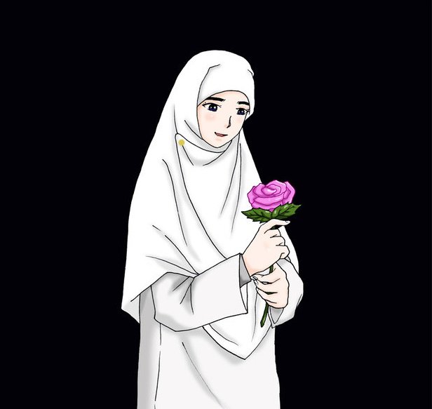 Muslimah bagaikan Bunga  Mawar  Bunga  Mawar  untuk Muslimah 