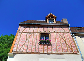 timber house, france