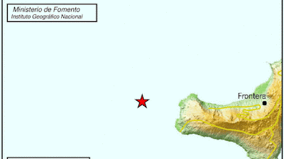 Terremoto 3, grados El Hierro, 20 mayo