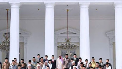 Silahturahmi Para Alim Ulama dengan Presiden RI dan Raja Salman