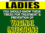 Treatment and prevention of vaginal infections