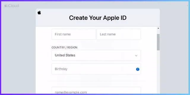 How To Create iCloud Mail Account