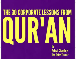 THE 30 CORPORATE LESSONS FROM QURAN