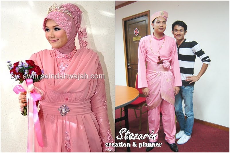 Kumpulan Foto Model Baju  Pengantin Warna Pink  Belacan  