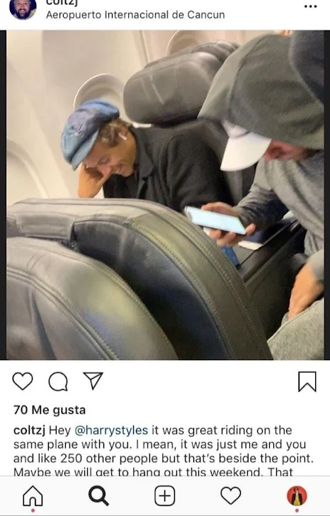 Harry Styles está en Cancún 