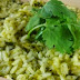 BUTTER AND GREEN CHILI RICE