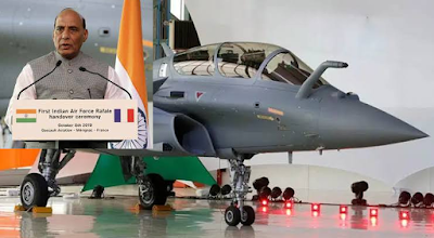 rafale fighter jet rajnath india